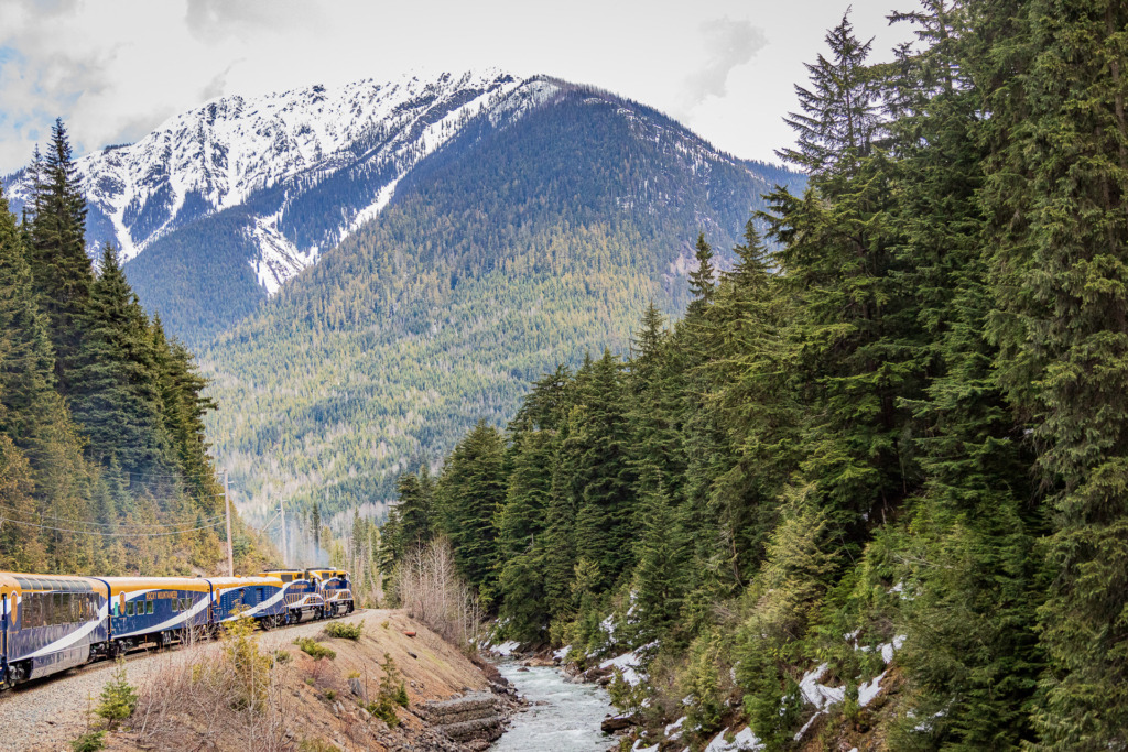 Riding the Rocky Mountaineer