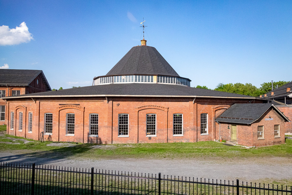 the Martinsburg roundhouse