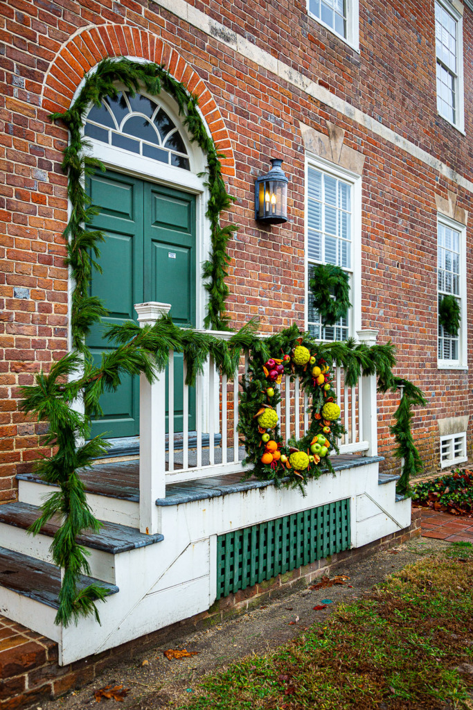 Holiday Decorations in Colonial Williamsburg