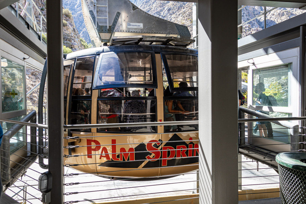 Board the Palm Springs Aerial Tramway to capture great photos of Palm Springs