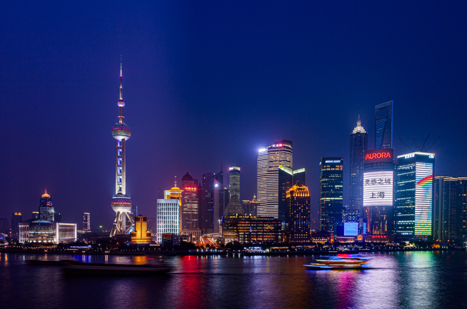 Pudong at night